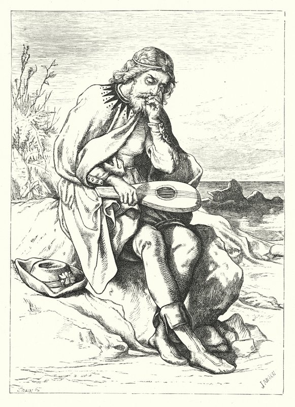 Norse Battle-Song (gravyr) av John Lawson