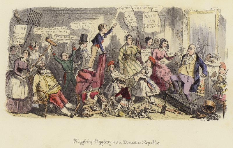 Higgledy-Piggledy, eller en inhemsk republik av John Leech