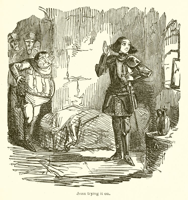 Joan försöker av John Leech