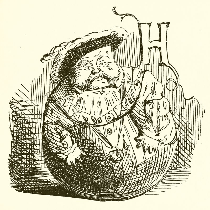 Kung Henrik VIII av John Leech