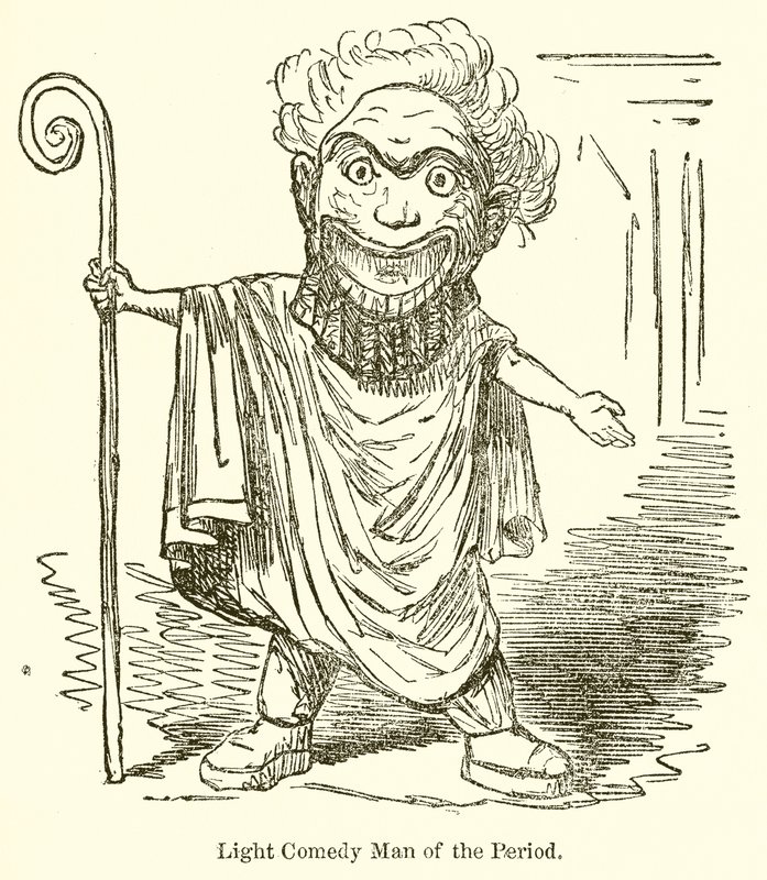 Lätt komedi Man of the Period av John Leech