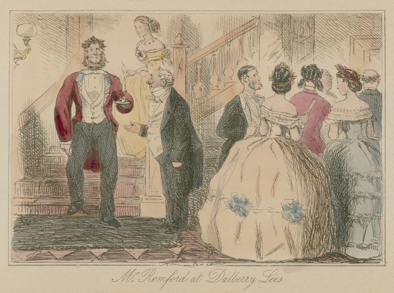 Mr Romford på Dalberry Lees av John Leech