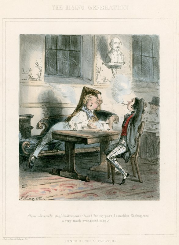 Shakespeare Puh! För min del anser jag Shakespeare som en väldigt överskattad man av John Leech