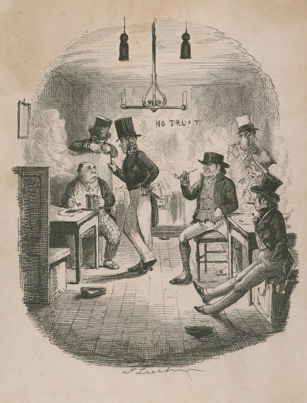 Röker Robin av John Leech