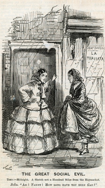Den stora sociala ondskan (gravyr) av John Leech