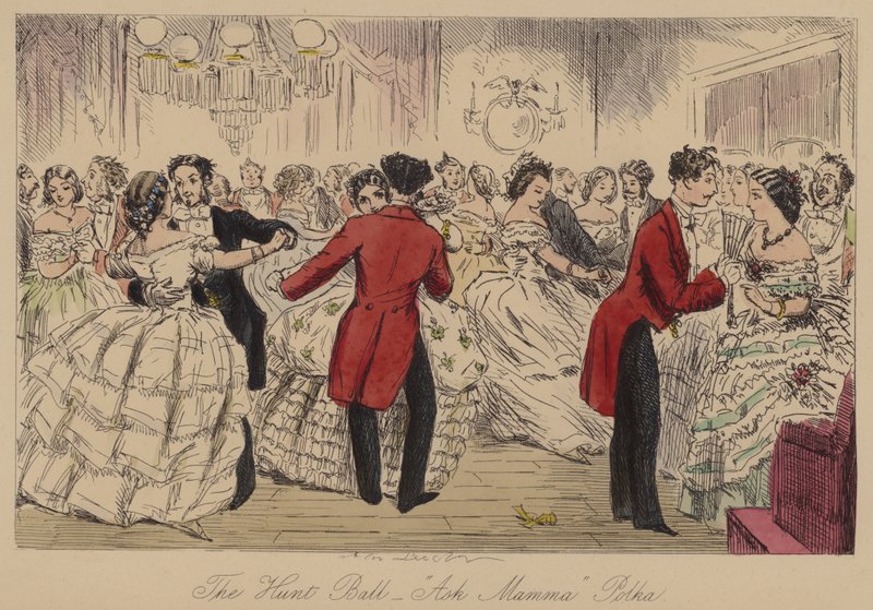 Jaktbollen, Fråga Mamma Polka av John Leech