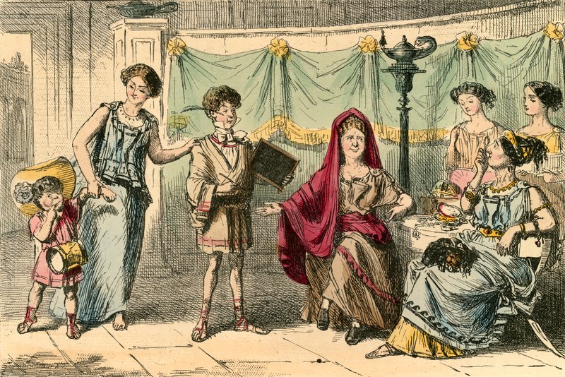 Gracchis mor av John Leech