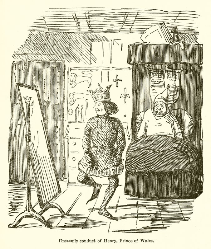 Oskönt uppförande av Henry, Prince of Wales av John Leech