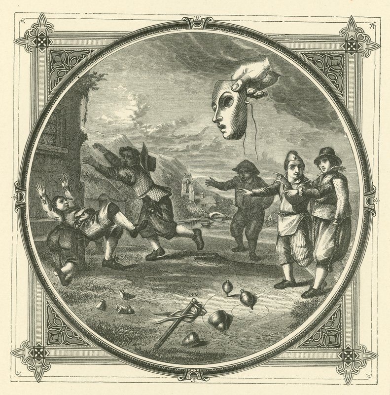 Båda sidorna ska ses (gravyr) av John Leighton