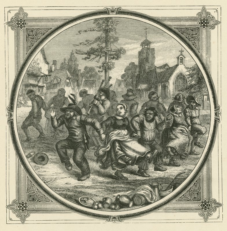 Cripple kommer alltid att leda dansen (gravyr) av John Leighton