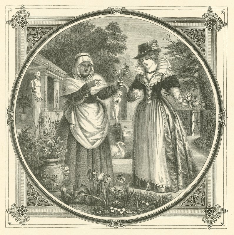 Varje blomma tappar äntligen sin parfym (gravyr) av John Leighton