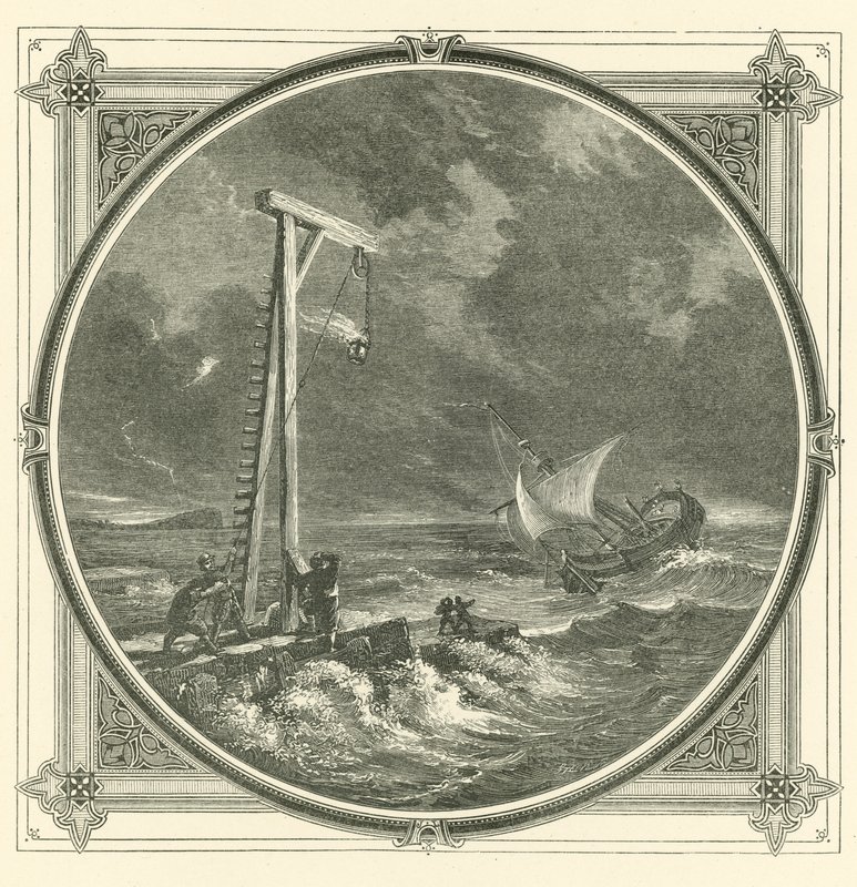 Låt ditt ljus lysa inför män (gravyr) av John Leighton