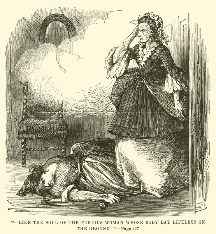 Illustration till A Tale of Two Cities av Charles Dickens av John McLenan