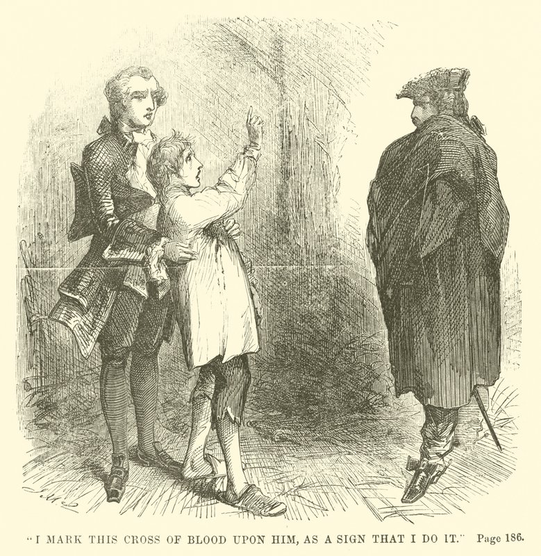 Illustration till A Tale of Two Cities av Charles Dickens av John McLenan