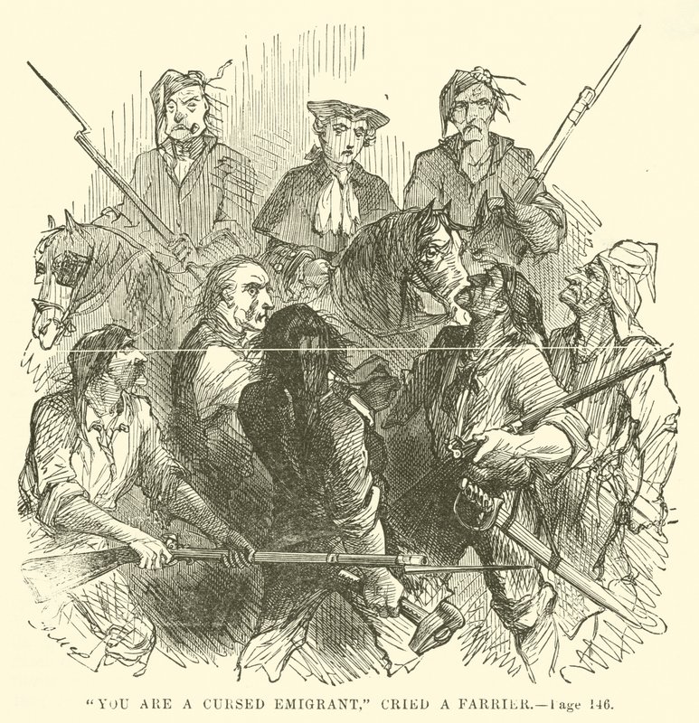 Illustration till A Tale of Two Cities av Charles Dickens av John McLenan