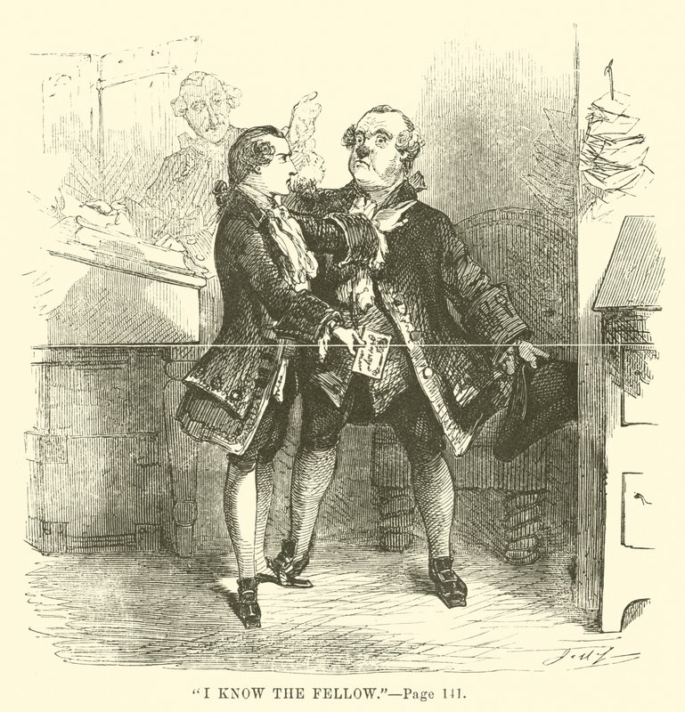 Illustration till A Tale of Two Cities av Charles Dickens av John McLenan