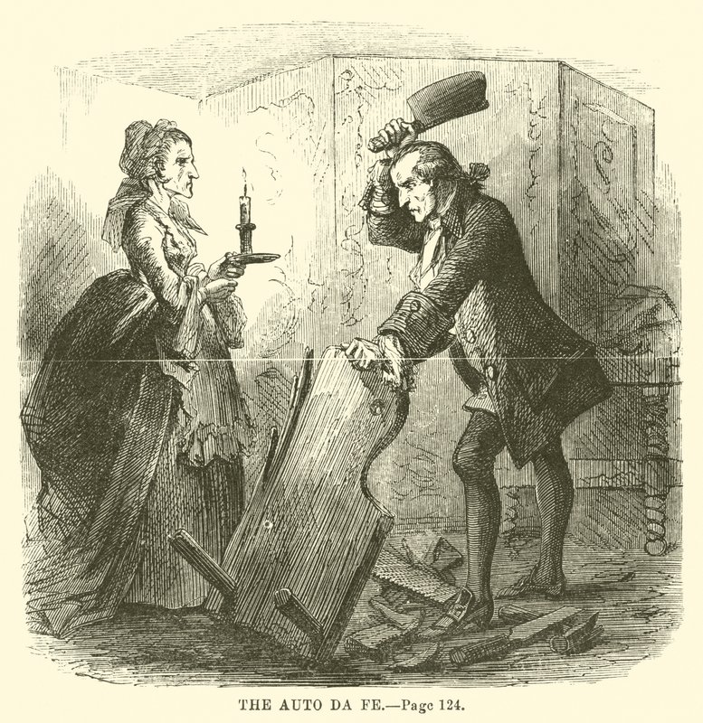 Illustration till A Tale of Two Cities av Charles Dickens av John McLenan
