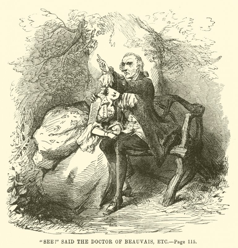 Illustration till A Tale of Two Cities av Charles Dickens av John McLenan