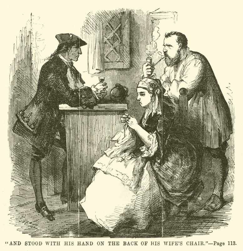 Illustration till A Tale of Two Cities av Charles Dickens av John McLenan