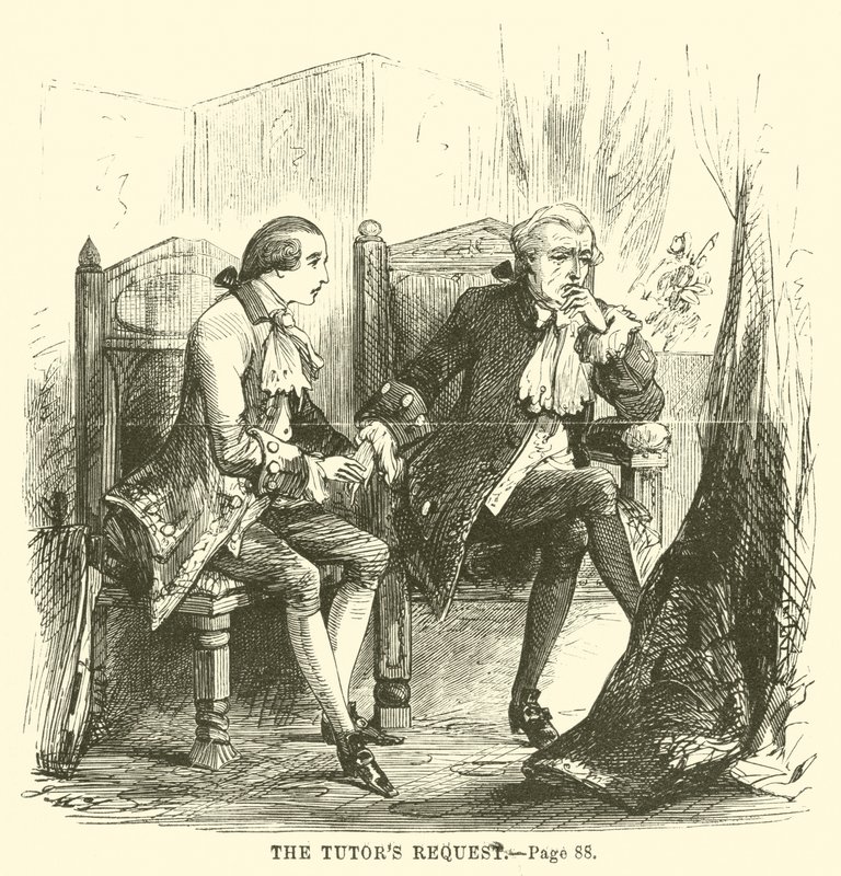 Illustration till A Tale of Two Cities av Charles Dickens av John McLenan