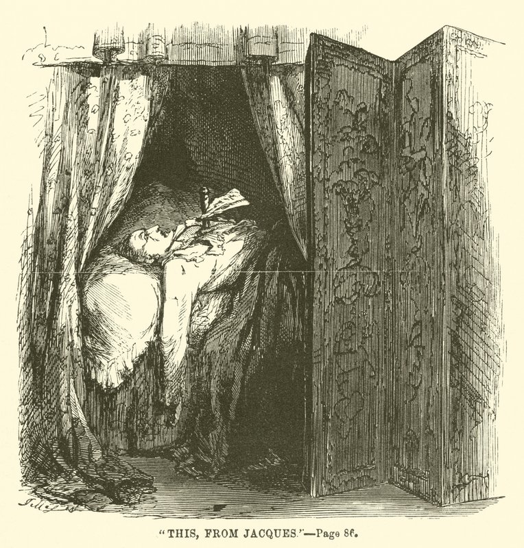 Illustration till A Tale of Two Cities av Charles Dickens av John McLenan