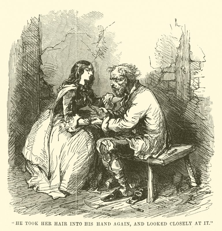Illustration till A Tale of Two Cities av Charles Dickens av John McLenan