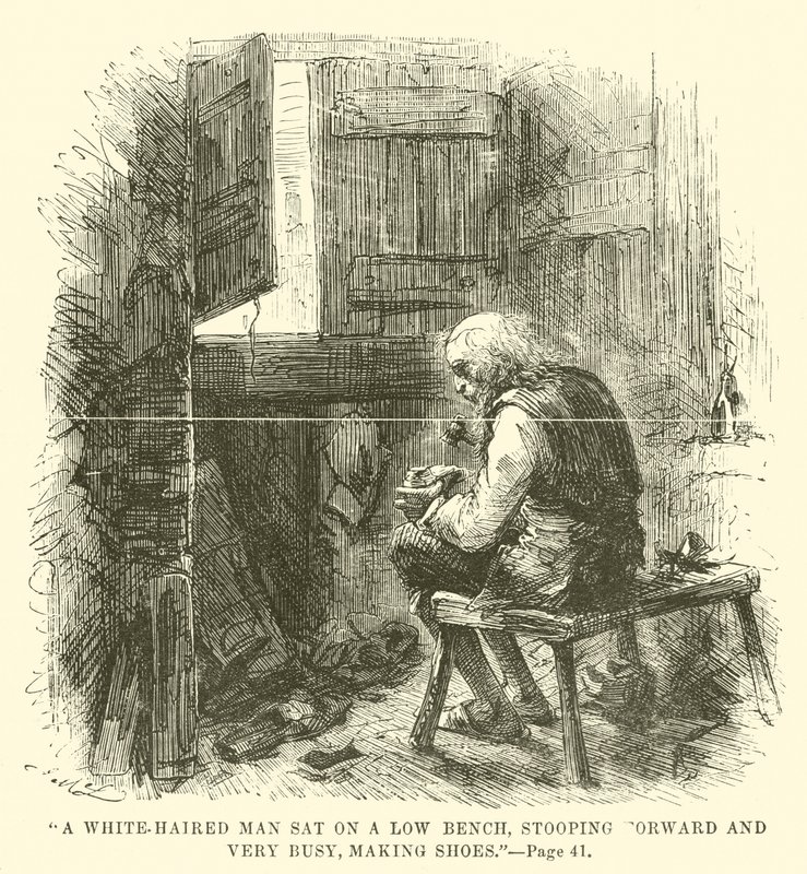 Illustration till A Tale of Two Cities av Charles Dickens av John McLenan