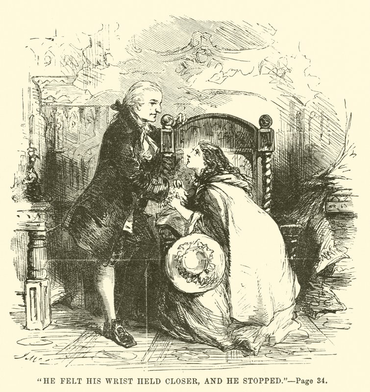 Illustration till A Tale of Two Cities av Charles Dickens av John McLenan