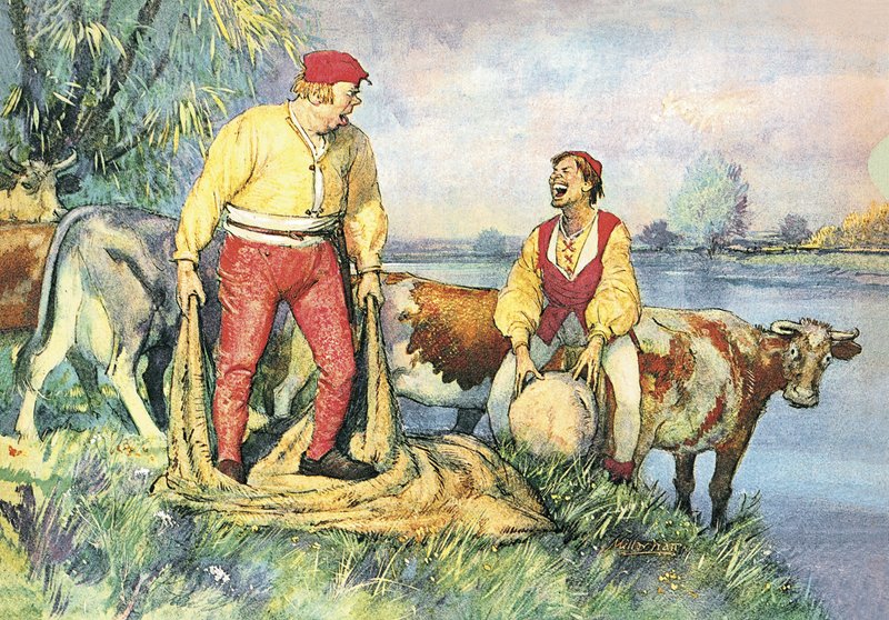 Stora tomten och Lilla tomten av John Millar Watt