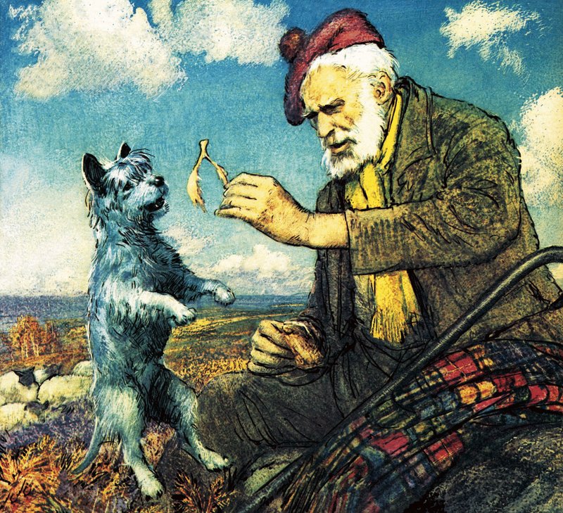 Greyfriars Bobby och Auld Jock av John Millar Watt