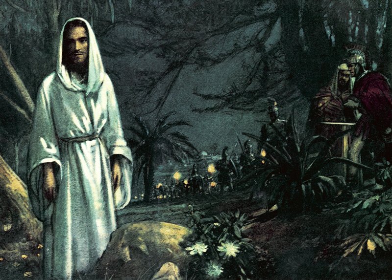 Getsemane trädgård av John Millar Watt