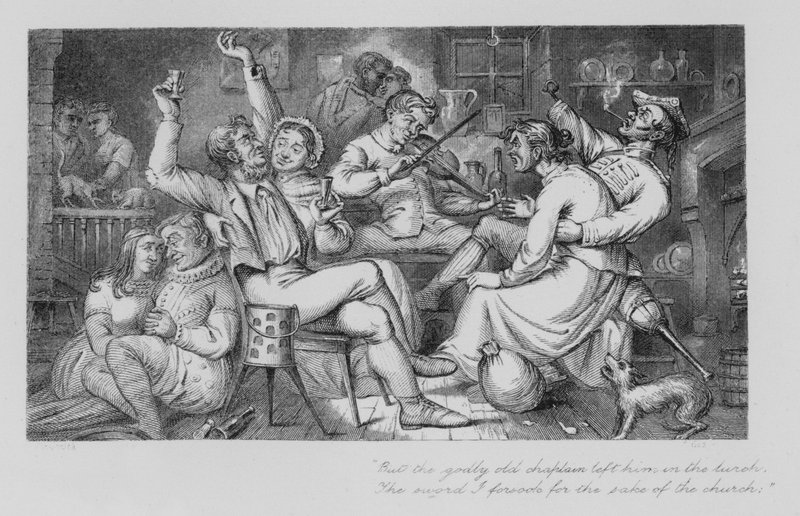 Robert Burns: Jolly Beggars (gravyr) av John Moyr (attr.to) Smith