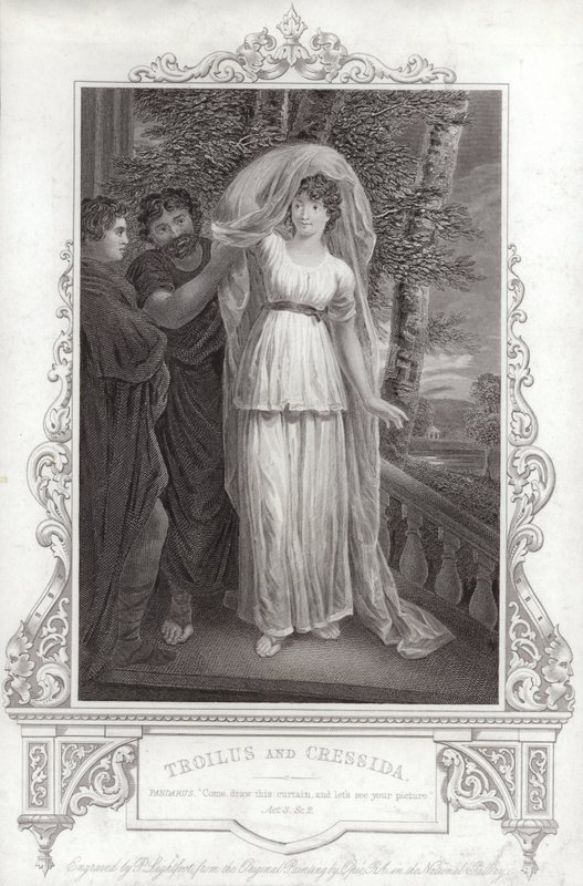 Troilus och Cressida av John Opie