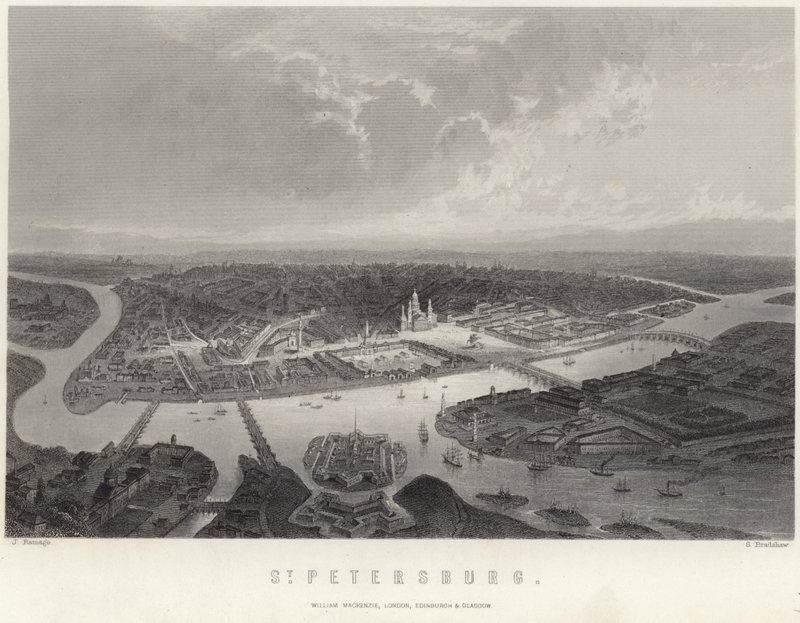 St Petersburg i Ryssland av John Ramage