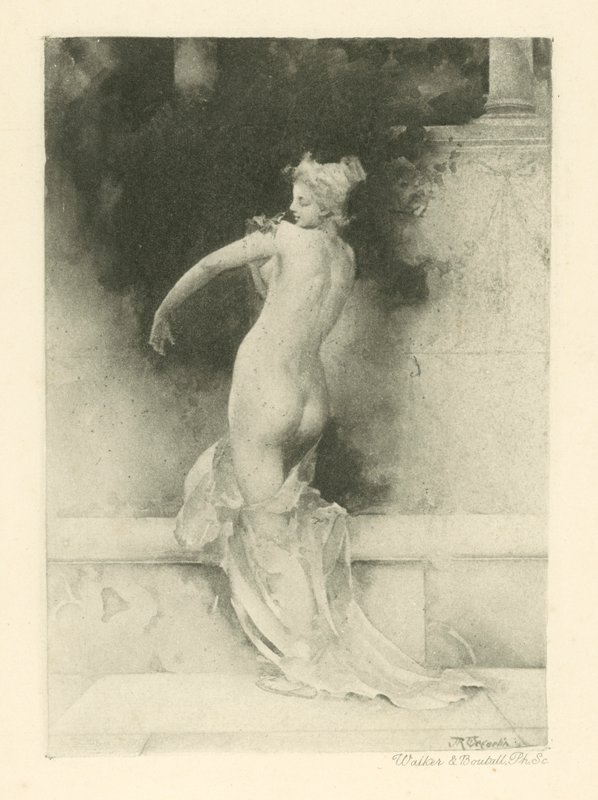 Illustration till Catullus dikter (fotogravyr) av John Reinhard Weguelin