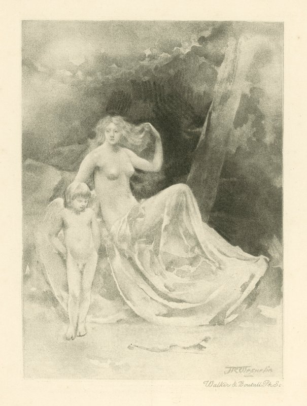 Illustration till Catullus dikter (fotogravyr) av John Reinhard Weguelin