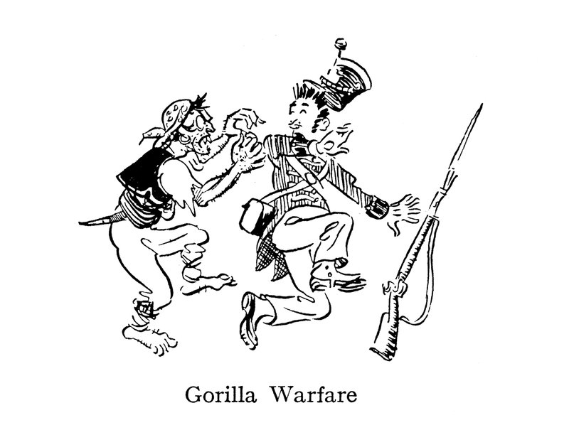 Gorilla Warfare, som utövades i Spanien och Portugal under Napoleonkrigen av John Reynolds