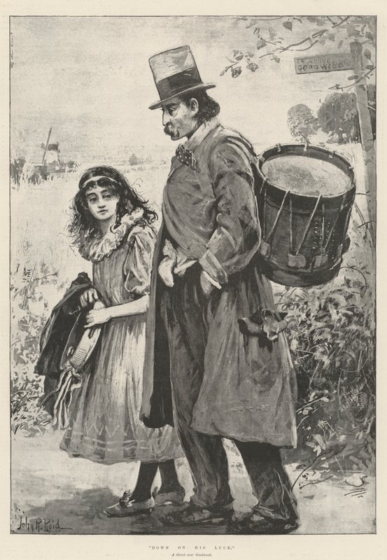 Ned på hans lycka av John Robertson Reid