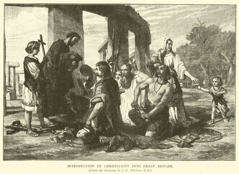 Kristendomens införande i Storbritannien av John Rogers Herbert