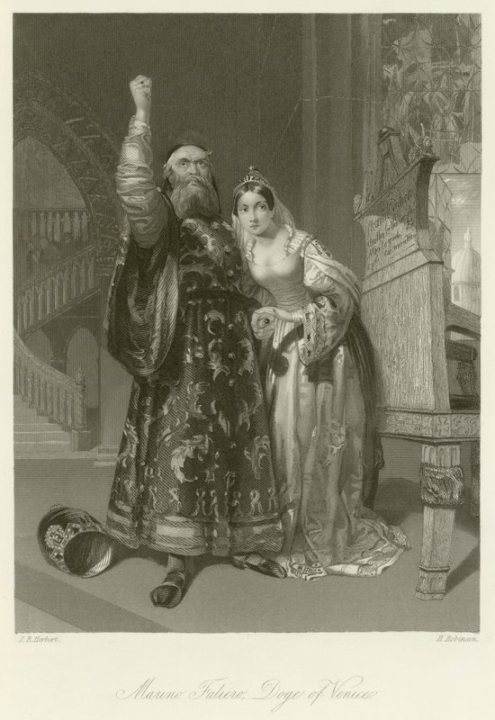 Marino Faliero av John Rogers Herbert