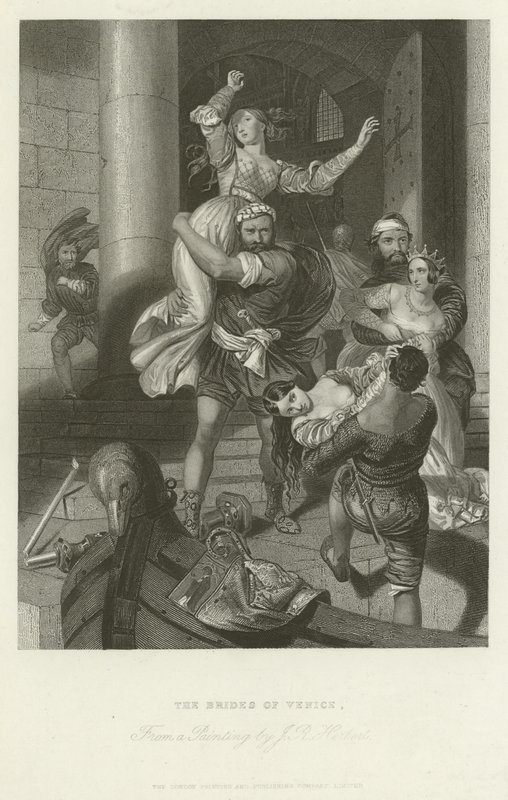 Brudarna i Venedig av John Rogers Herbert