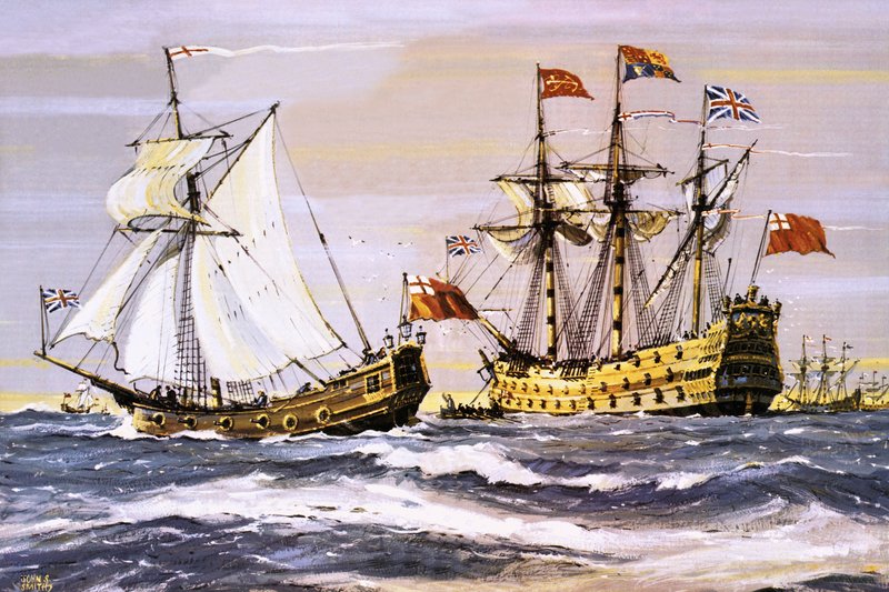 Karl II besöker den kungliga prinsen (år 1672) av John S. Smith