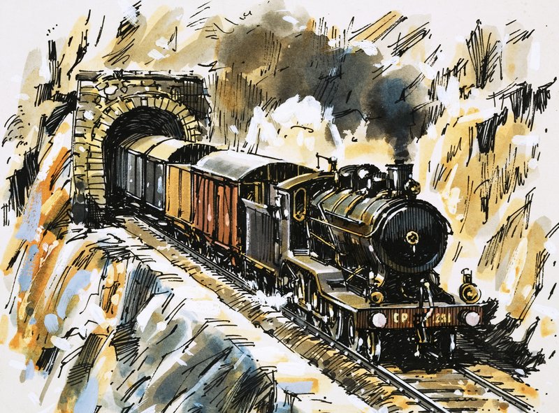 En värld av fart och kraft: En 4-6-0 med invändig cylinder av John S. Smith
