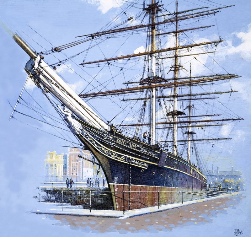 Te-klipparen Cutty Sark av John S. Smith