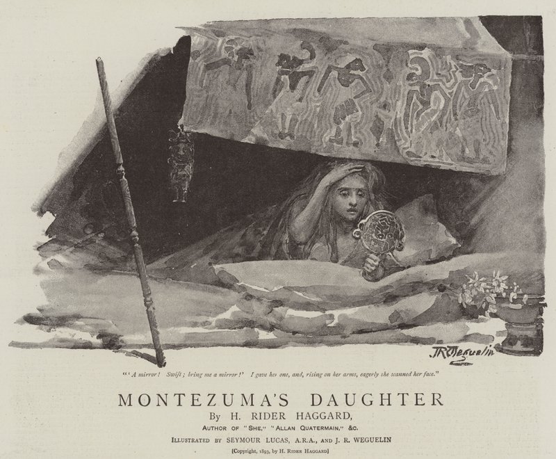 Montezumas dotter av John Seymour Lucas