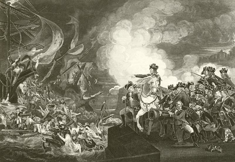 Belägringen av Gibraltar av John Singleton Copley