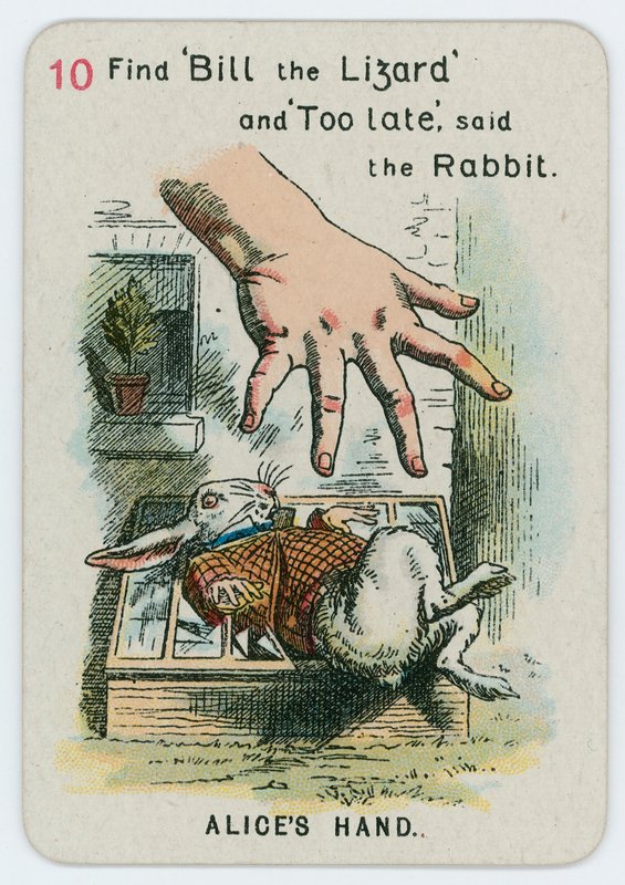 Alices hand av John Tenniel