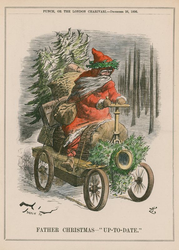 Jultomten - "Uppdaterad av John Tenniel