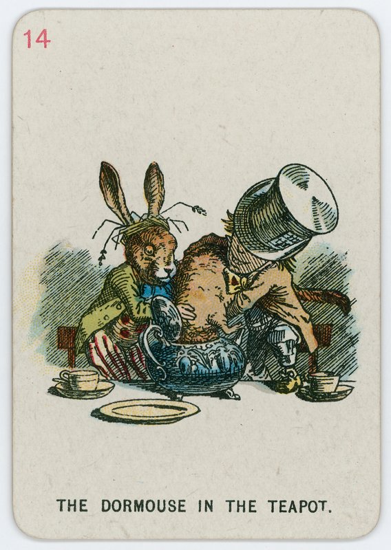 Dormusen i tepottesven av John Tenniel