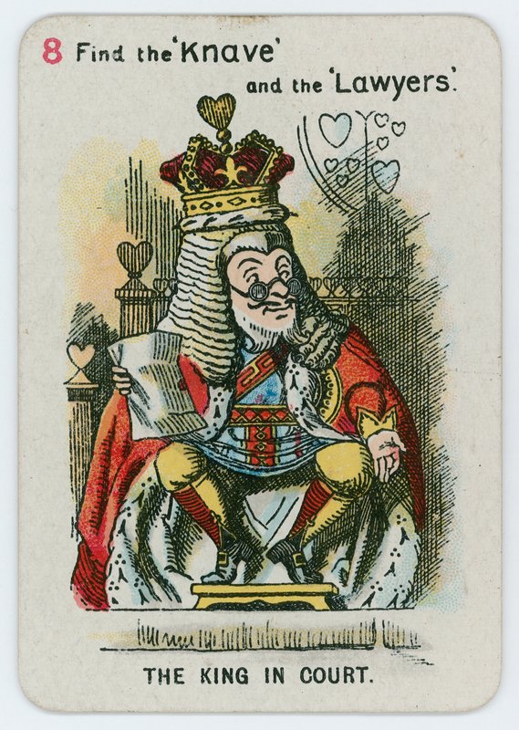 Kungen i hovet av John Tenniel